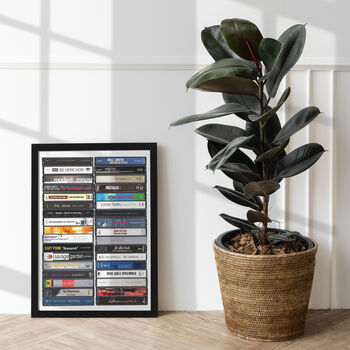 29th Birthday 1997 Music Print Personalised Gift, 4 of 8