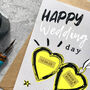 Personalised Congratulations On Your Wedding Day Card, thumbnail 6 of 7