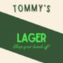 Personalised Craft Lager Gift, thumbnail 8 of 11