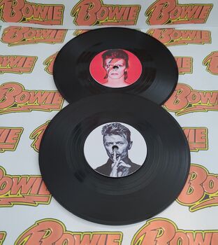 Custom Set Of Two Vinyl Record Drinks Coasters, 3 of 12