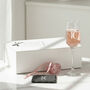 40th Birthday Diamante Champagne Flute With Birthstone Heart Gift Set, thumbnail 2 of 7