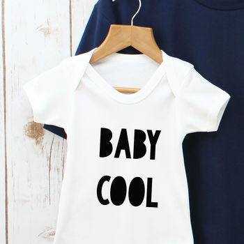 Daddy Cool And Baby Cool T Shirt Set, 3 of 6