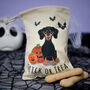 Spooky Halloween Cute Dog Treat Bag, thumbnail 1 of 10