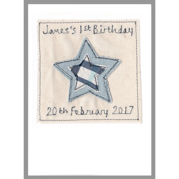 Personalised Star Father's Day Card For Dad / Grandad, 7 of 12