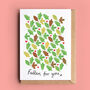 'Fallen For You' Leaves Valentine Card, thumbnail 1 of 2
