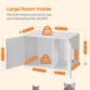 Hidden Cat Litter Box Enclosure Cabinet, thumbnail 2 of 8