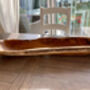 Huge 90cm Teak Root Long Fruit Bowl Wood Handmade Gift Centrepiece, thumbnail 6 of 8