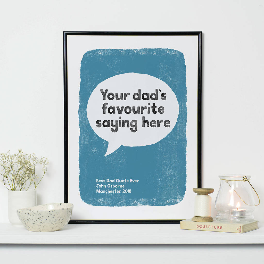 funny dads sayings fathers day print by snowdon design craft