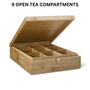 Tea Boxes Highest Quality In Bamboo Stained Natural, thumbnail 3 of 6