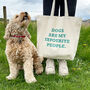 Dogs Are My Favourite People Tote Bag, thumbnail 2 of 4