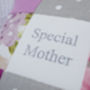 Special Mother Cushion Purple And Grey, thumbnail 4 of 4
