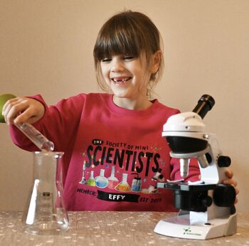 Mini Dreams Scientist Kids Sweater, 2 of 9