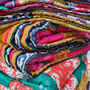 Medium Zero Waste Upcycled Sari Gift Wrap, thumbnail 11 of 12