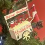 Personalised Mulled Wine Santa Bauble, thumbnail 2 of 4