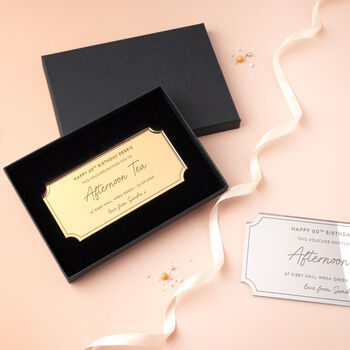 Afternoon Tea Personalised Gift Voucher, 5 of 7