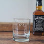 Personalised Engraved Golf Whisky Glass, thumbnail 2 of 9
