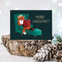 Merry Snoozemas Fox Christmas Cards, thumbnail 1 of 7