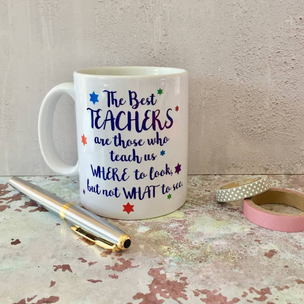 Personalised Teacher ‘Thank You’ Mug By Livi & Belle ...