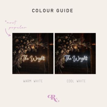 Personalised Initial Neon Sign, 4 of 4