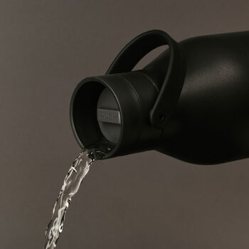 Circular And Co 750ml Stainless Steel Water Bottle Ink Black, 3 of 7