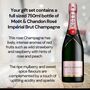 Vino Coco Moët And Chandon Pink Champagne And Truffles Gift Set, thumbnail 2 of 8