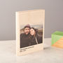 Personalised Wooden Birch Photo Block, thumbnail 1 of 2