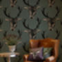 Large Stag Head Wallpaper, thumbnail 3 of 3