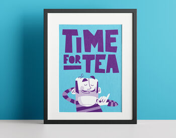 Time For Tea Kitchen Print, 8 of 8