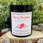 Personalised Teacher Christmas Gift Sloth Candle, thumbnail 1 of 3