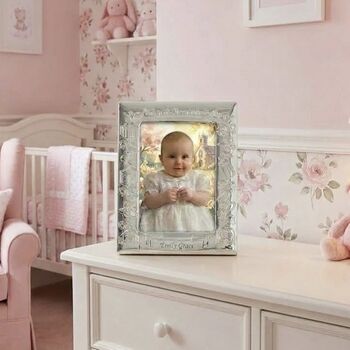 Personalised Christening Album/Frame Gift Set, 3 of 12