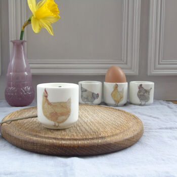 Bone China Hen Egg Cup, 11 of 11