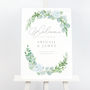Eucalyptus Floral Wedding Table Plan, thumbnail 2 of 3