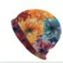 Soft Chemo Headwear Beanie Hat Bandana Colourful Swirls, thumbnail 4 of 4
