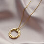 Personalised Interlinking Names Necklace, thumbnail 2 of 12