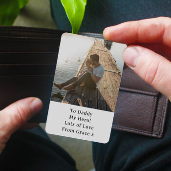 Personalised Photo Wallet Card, 7 of 7
