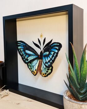 Realistic 3D Butterfly Embroidery, 5 of 7