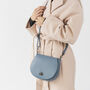 Denim Blue Saddlebag Handbag, thumbnail 3 of 12