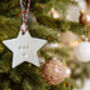 Personalised Star Christmas Decoration, thumbnail 4 of 9