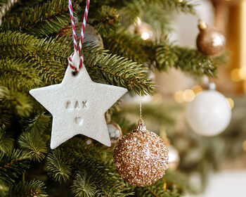 Personalised Star Christmas Decoration, 4 of 9