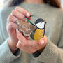 'Love Birds' Hanging Bird Decoration, thumbnail 1 of 6