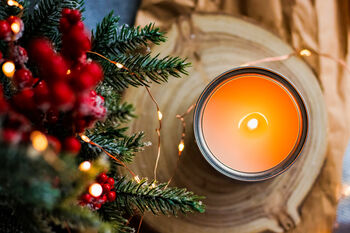 Silent Night Soy Wax Candle, 6 of 7