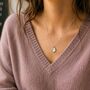 Silver Plated Pencil Shaving Necklace Teacher Gift, thumbnail 1 of 5