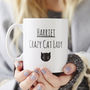 Personalised Cat Lady Mug, thumbnail 2 of 4