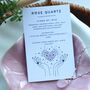 Rose Quartz Dainty Necklace With Gold Plated Chain, thumbnail 3 of 8