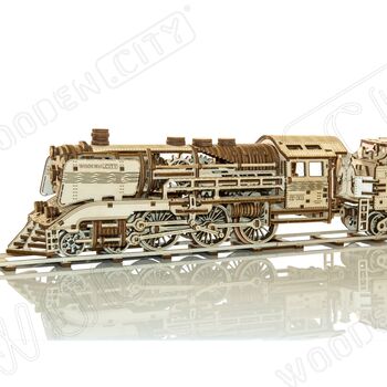 Build Your Own Moving Model Steam Locomotive By U Gears, 9 of 12