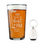 Golf Gifts Beer Glass And Bottle Opener For Him, thumbnail 2 of 5