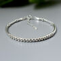 18th Birthday Bracelet, Sterling Silver, Kate, thumbnail 2 of 4