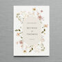 Pressed Flowers Wedding Invitation, thumbnail 3 of 6