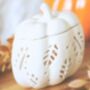 Autumn Home Decor Pumpkin Oil Burner, thumbnail 1 of 4