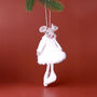 G Decor All Fashion Mice Besties Hanging Christmas Ornaments, thumbnail 3 of 5